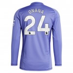 Nogometni Dresovi Manchester United Onana 24 Golmanski Domaći 2024-25 Dugim Rukavima